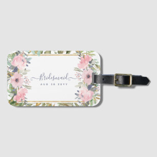 Etiqueta De Bagagem Você será BRIDESMAID HONOR FLOWERGIRL