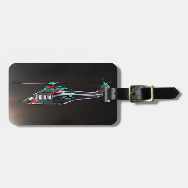 Etiqueta De Bagagem Voo 2 cd ltcna (Frente Horizontal)