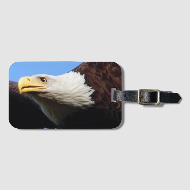 Etiqueta De Bagagem Voo Eagle (Frente Horizontal)