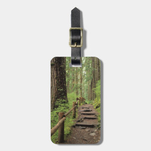 Etiqueta De Bagagem WA, Parque Nacional Olímpico, Vale de Sol Duc, flo