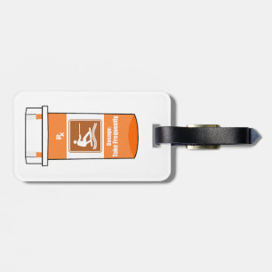 Etiqueta De Bagagem Wakeboard É Minha Droga