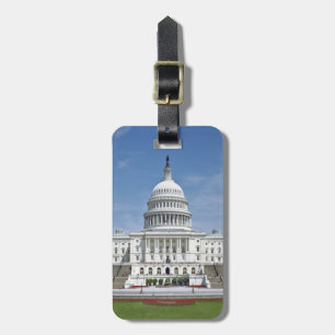Etiqueta De Bagagem Washington DC branco da construção do Capitólio
