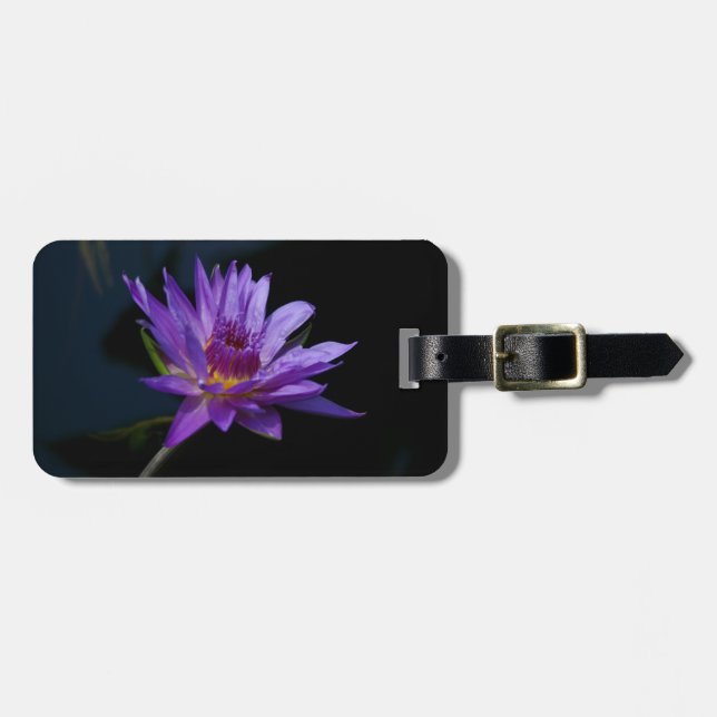 Etiqueta De Bagagem Waterlily Lotus (Frente Horizontal)
