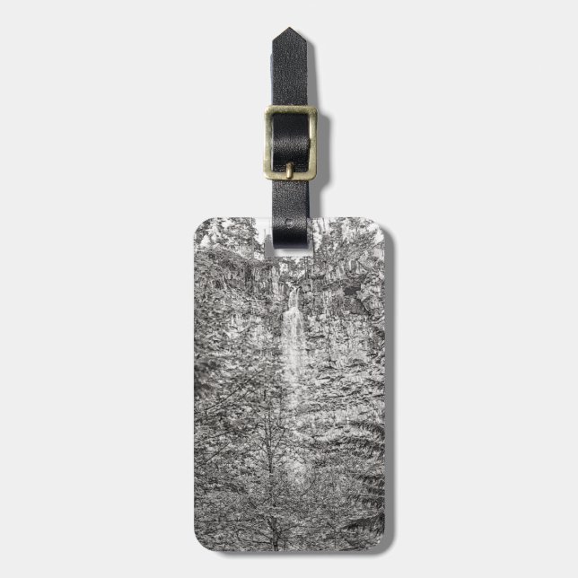 Etiqueta De Bagagem Watson Falls (Frente Vertical)