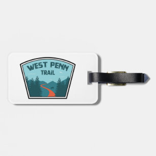 Etiqueta De Bagagem West Penn Trail Pensilvânia