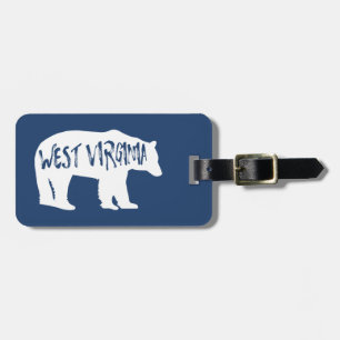 Etiqueta De Bagagem West Virginia Bear
