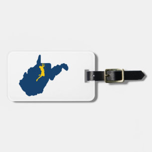 Etiqueta De Bagagem West Virginia Subindo