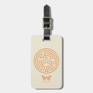 Etiqueta De Bagagem Westworld o símbolo do labirinto
