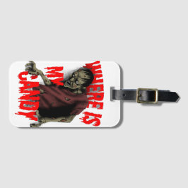 Etiqueta De Bagagem Where's My Candy