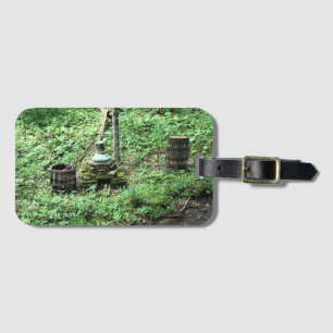 Etiqueta De Bagagem Whiskey ainda em Mabry Mill, VA