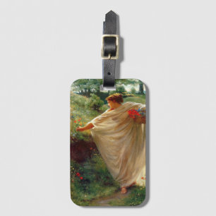 Etiqueta De Bagagem Wild Blossoms (por Edward Poynter)