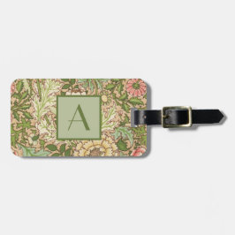 Etiqueta De Bagagem William Morris Design Norwich Pattern
