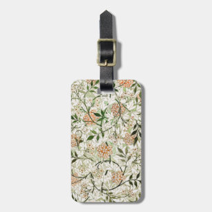 Etiqueta De Bagagem William Morris Jasmine Blossom Design