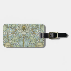 Etiqueta De Bagagem William Morris Primavera Thicket Classic Pattern