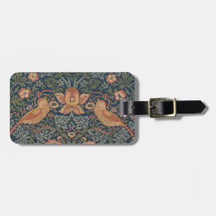 Etiqueta De Bagagem William Morris Strawberry Theves Birds