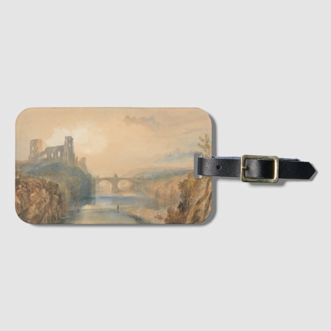 Etiqueta De Bagagem William Turner Barnard Castle (Frente Horizontal)