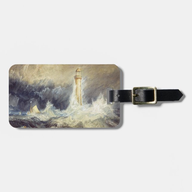 Etiqueta De Bagagem William Turner - Farol Bell Rock (Frente Horizontal)