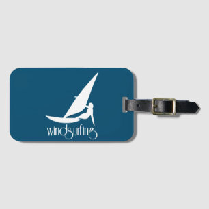 Etiqueta De Bagagem Windsurfing