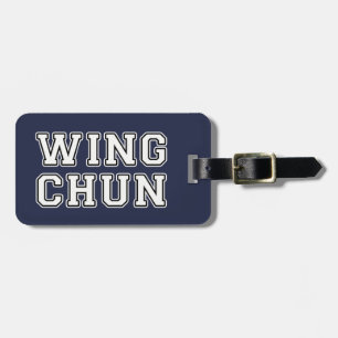 Etiqueta De Bagagem Wing Chun