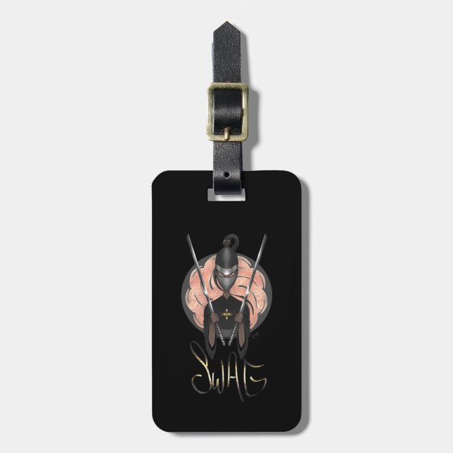 Etiqueta De Bagagem Woman Warrior Strong (Frente Vertical)