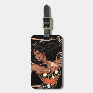 Etiqueta De Bagagem Wonder Woman Diana Prince Transformation