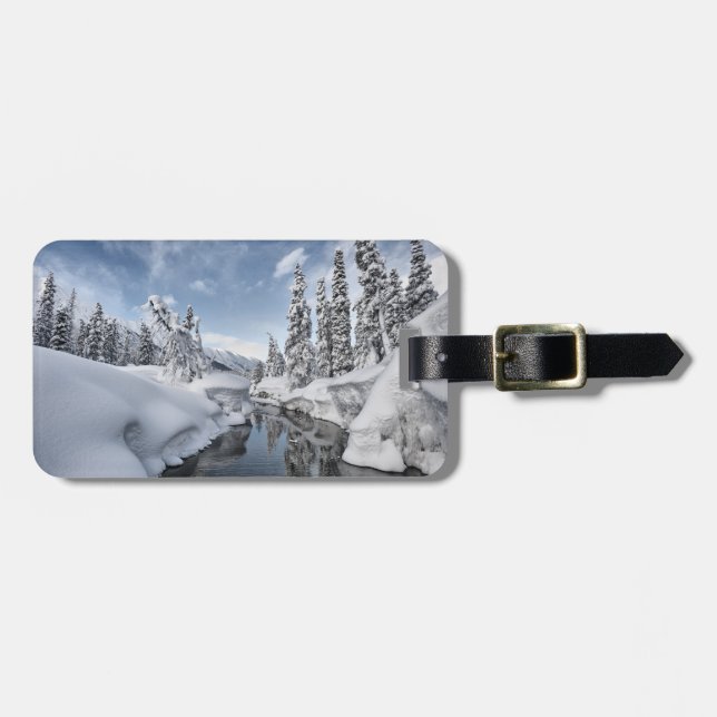 Etiqueta De Bagagem Wonderland (Frente Horizontal)