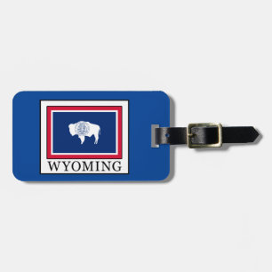 Etiqueta De Bagagem Wyoming