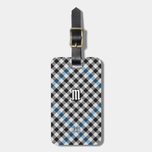 Etiqueta De Bagagem Xadrez Clan Haig Verificar Tartan
