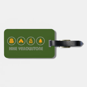 Etiqueta De Bagagem Yellowstone