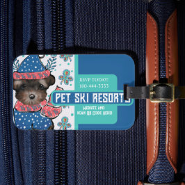 Etiqueta De Bagagem Yorkie Poo