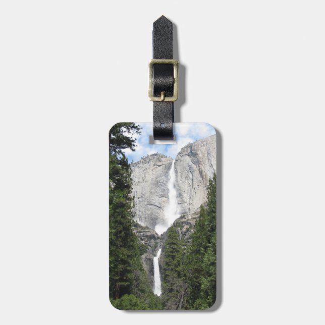 Etiqueta De Bagagem Yosemite Falls (Frente Vertical)