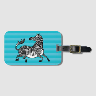 Etiqueta De Bagagem Zebra 4 Bagagem