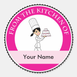 Etiqueta de Baking Personalizada com Ilustração