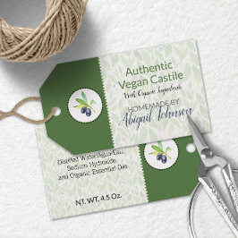 Etiqueta de Banho e Corpo Homemade de Azeite | Eti