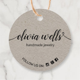 Etiqueta de bloqueio de 2 pol. redonda para mídia 