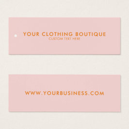 Etiqueta de bloqueio de etiqueta de negócios minim