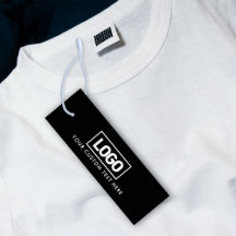 Etiqueta de bloqueio de vestuário da etiqueta do l