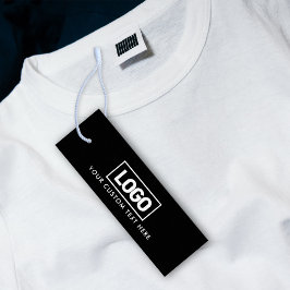 Etiqueta de bloqueio de vestuário da etiqueta do l