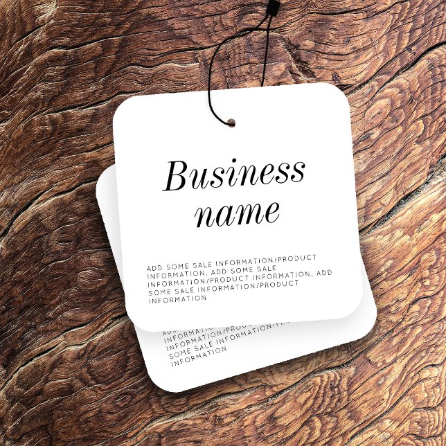 Etiqueta de bloqueio de vestuário moderno (Criador carregado)