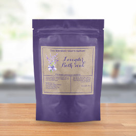 Etiqueta de bolachas de água à prova de água da La