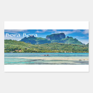 Etiqueta de Bora Bora