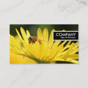 Etiqueta de borda - Abelha ocupada