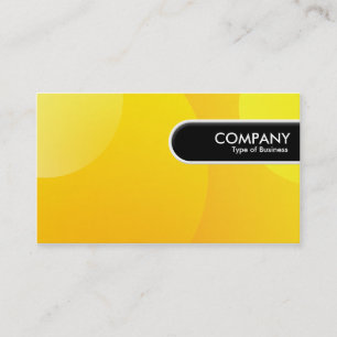 Etiqueta de Borda Arredondada - Amarelo de Nuvem d