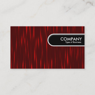 Etiqueta de Borda Arredondada - Listras Vermelhas