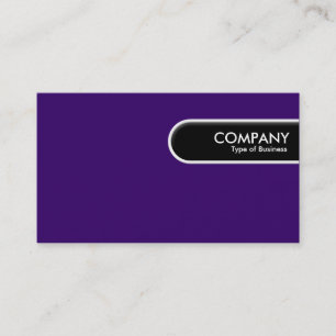 Etiqueta de Borda Arredondada - Profundo Roxo