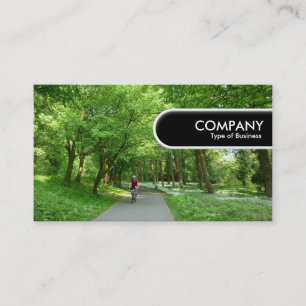 Etiqueta de Borda Arredondada - Via Ciclo