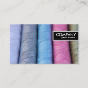 Etiqueta de borda - bobinas de algodão