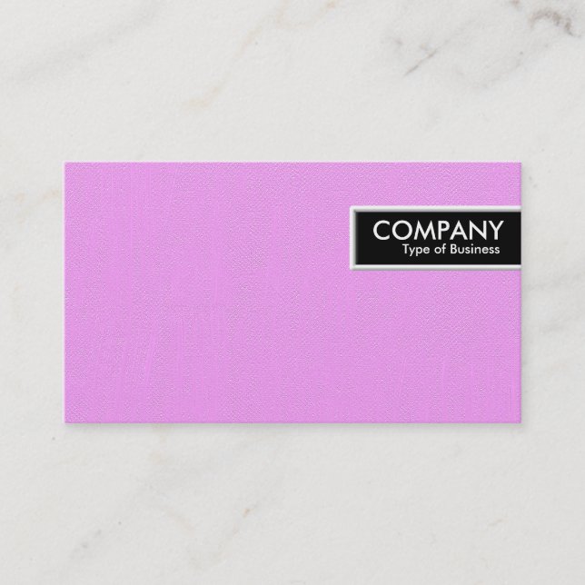Etiqueta de borda - Canvas pintada lilac (Frente)