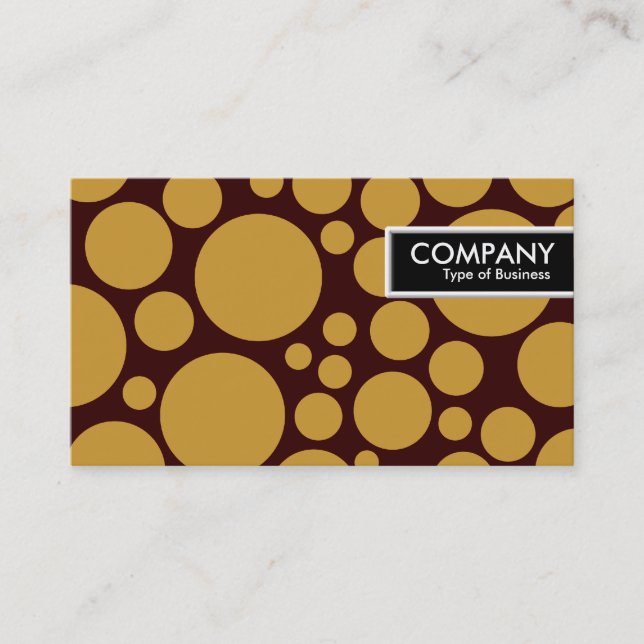 Etiqueta de Borda - Superfície - Sombras de Marrom (Frente)