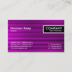 Etiqueta de borda - Textura magenta escovada